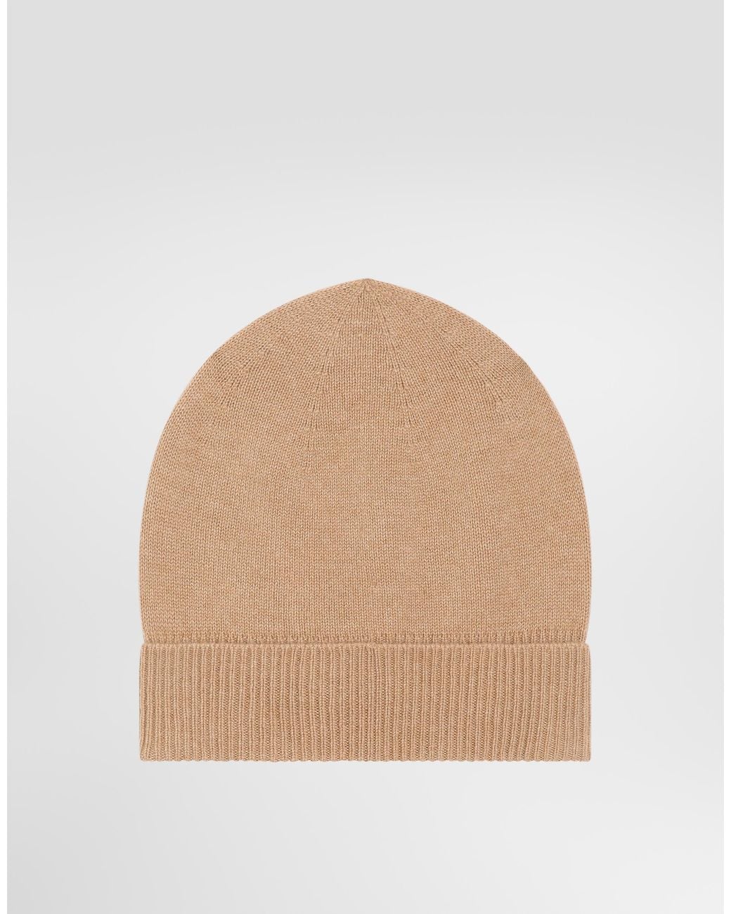 Dolce & Gabbana Natural Strickmütze