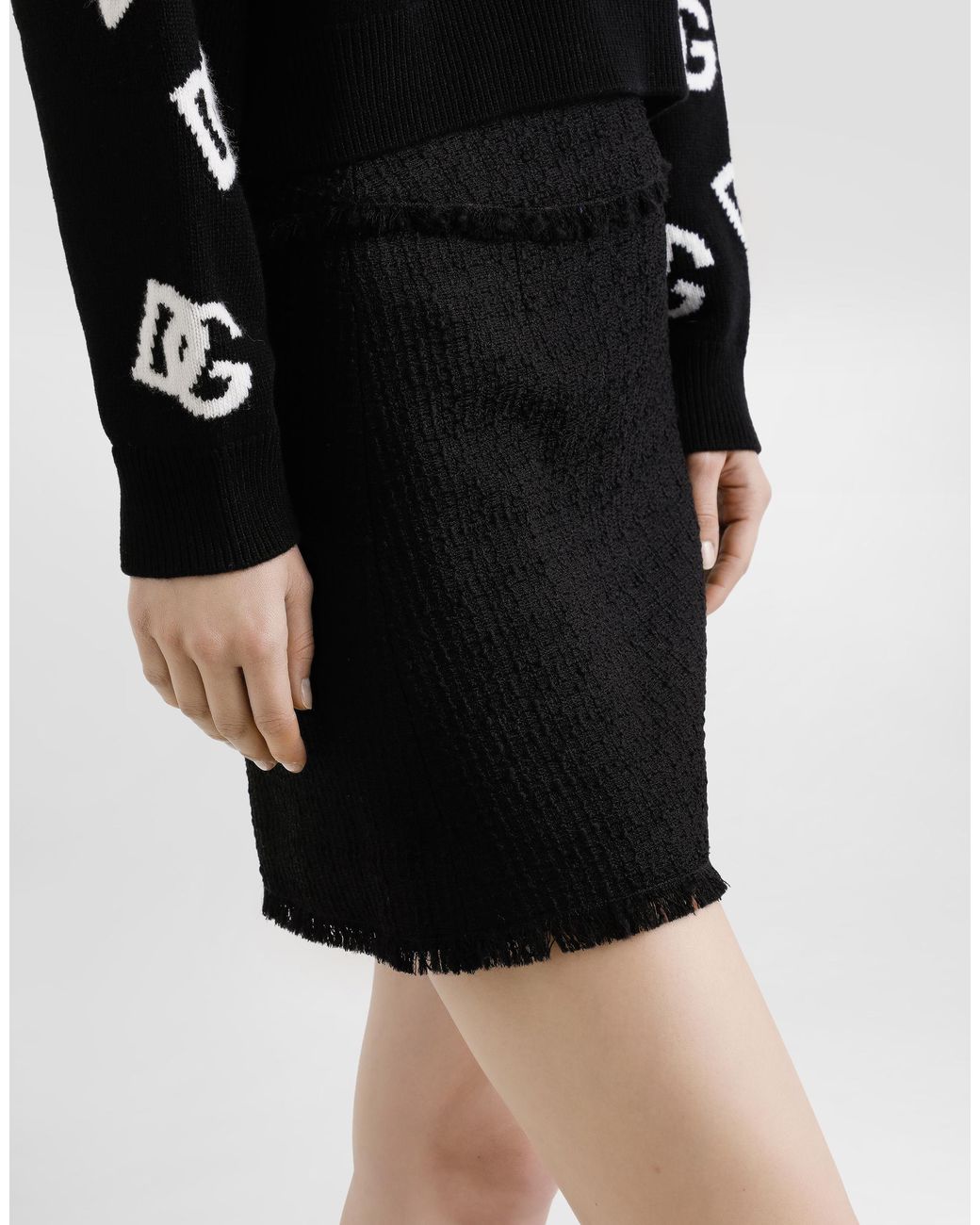 Dolce & Gabbana Black Gonna