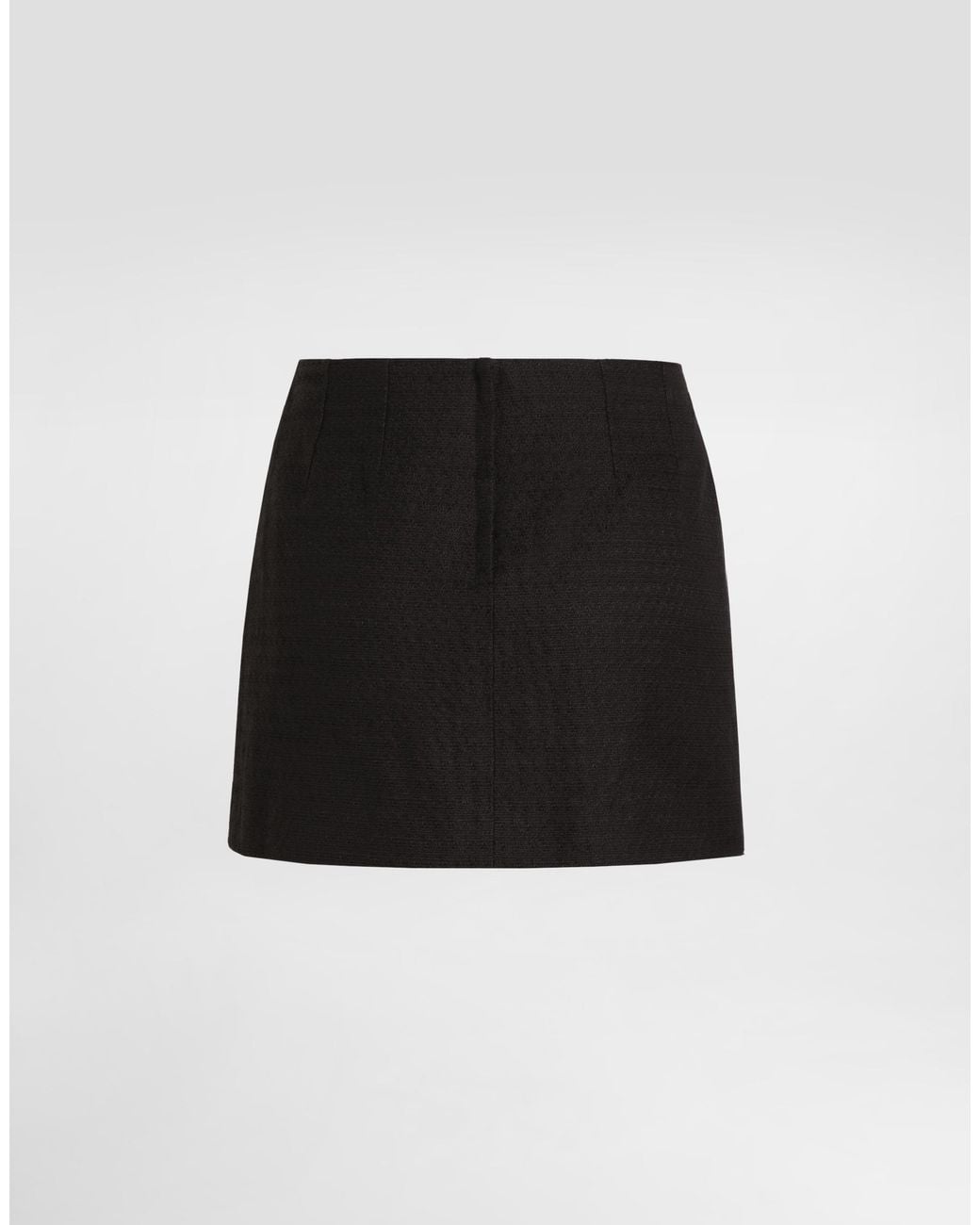 Dolce & Gabbana Black Miniskirt