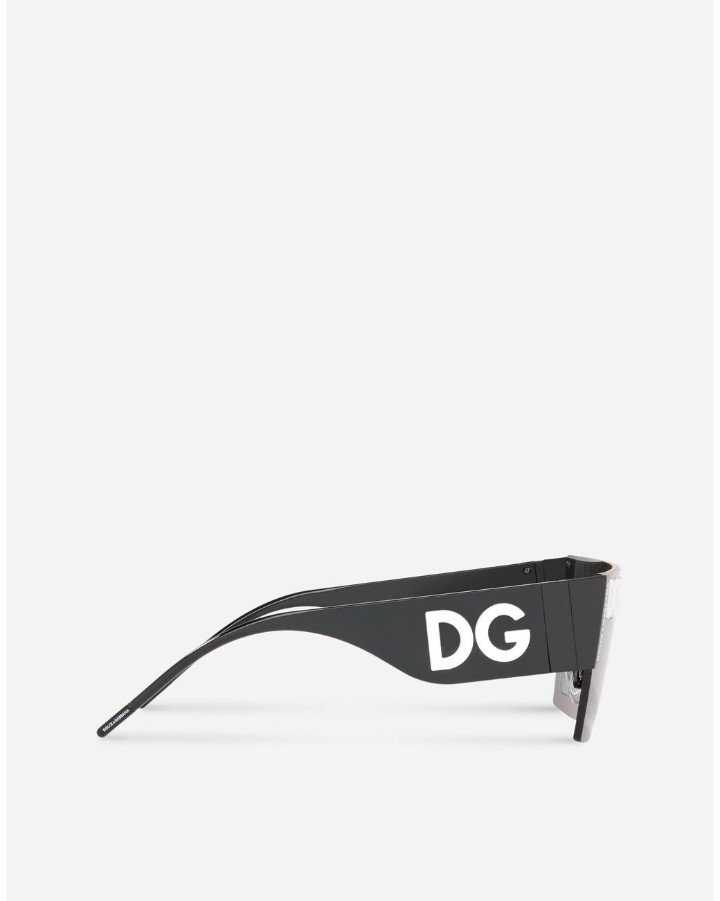 Dolce & Gabbana Gray Dg Logo Sunglasses for men