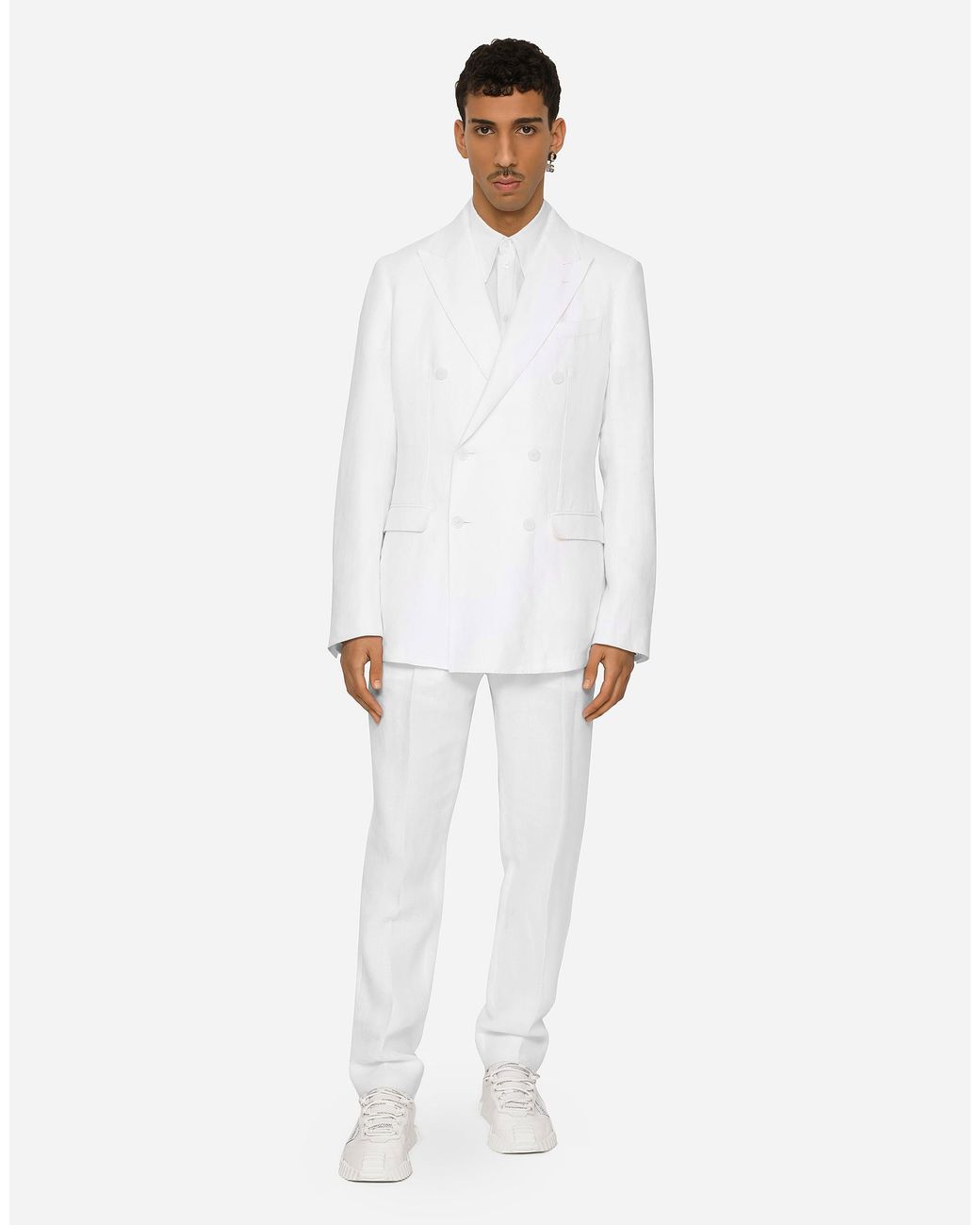 Dolce & Gabbana White Giacca for men