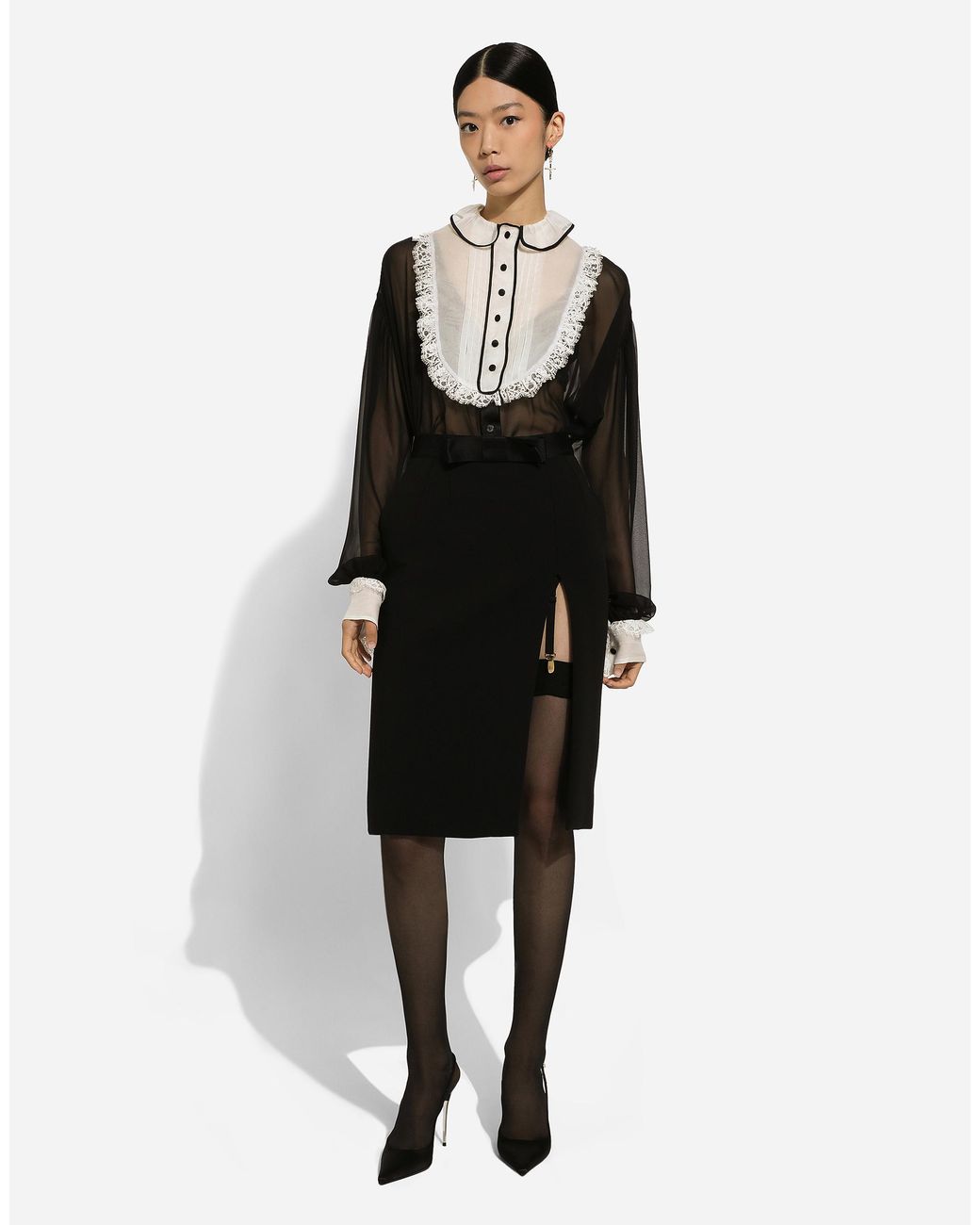 Dolce & Gabbana Black Camicia