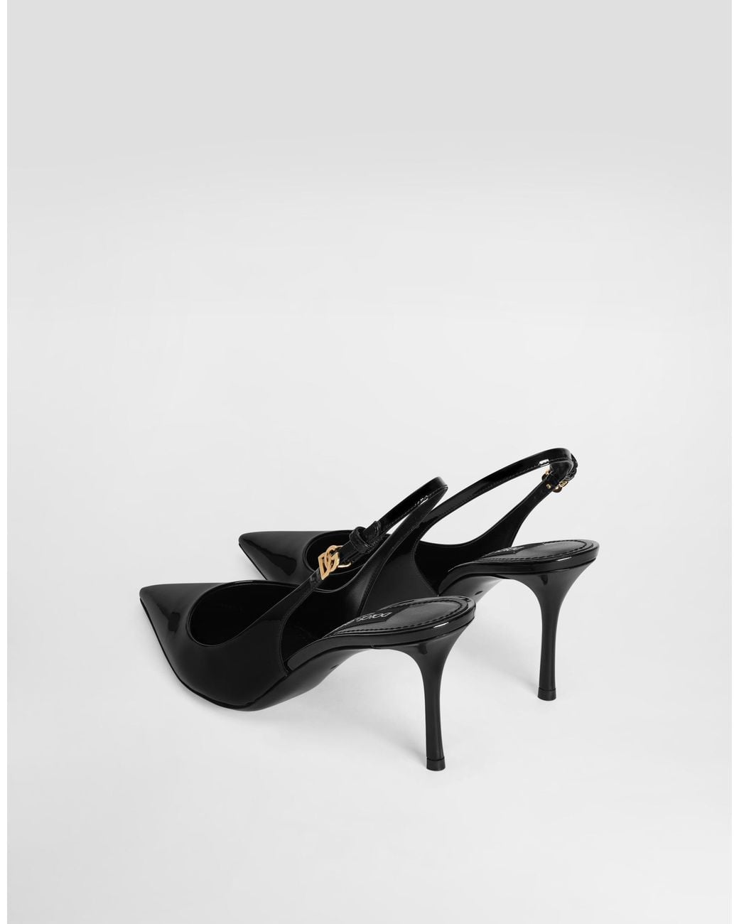 Dolce & Gabbana Black Slingback