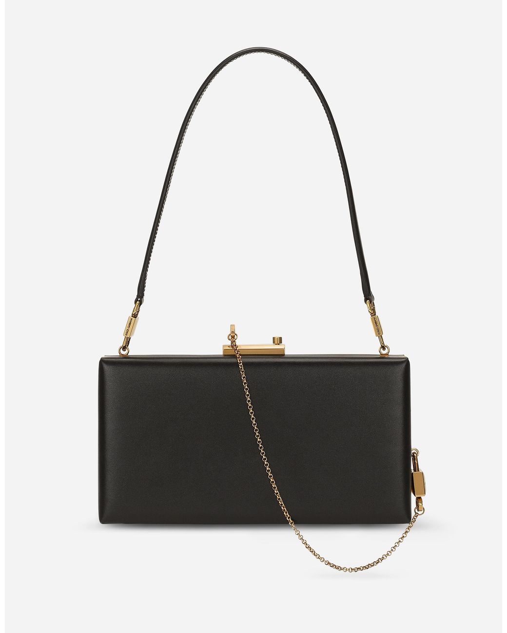 Dolce & Gabbana Black Eva Leather Clutch