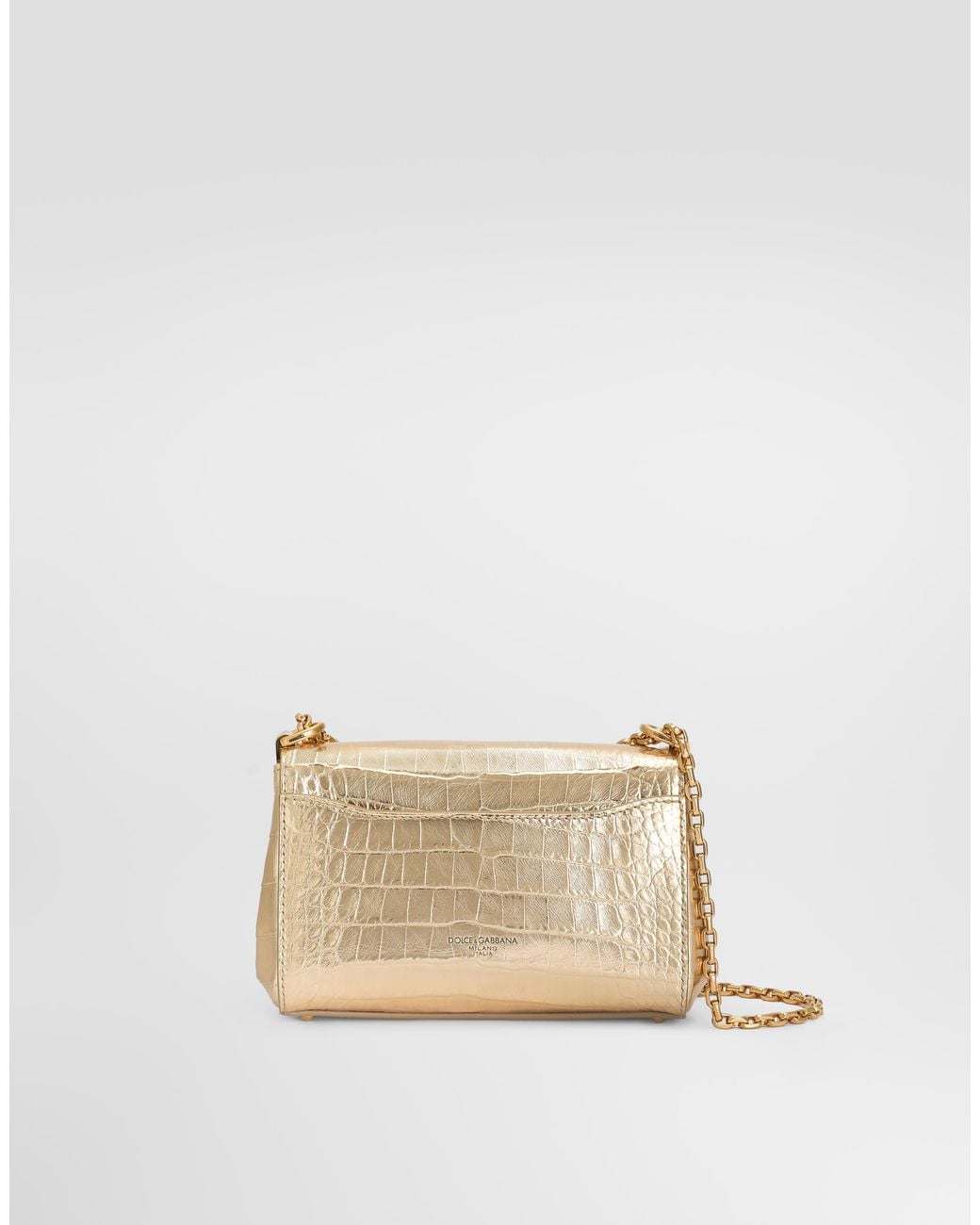 Dolce & Gabbana Natural Mini Marlene City Bag