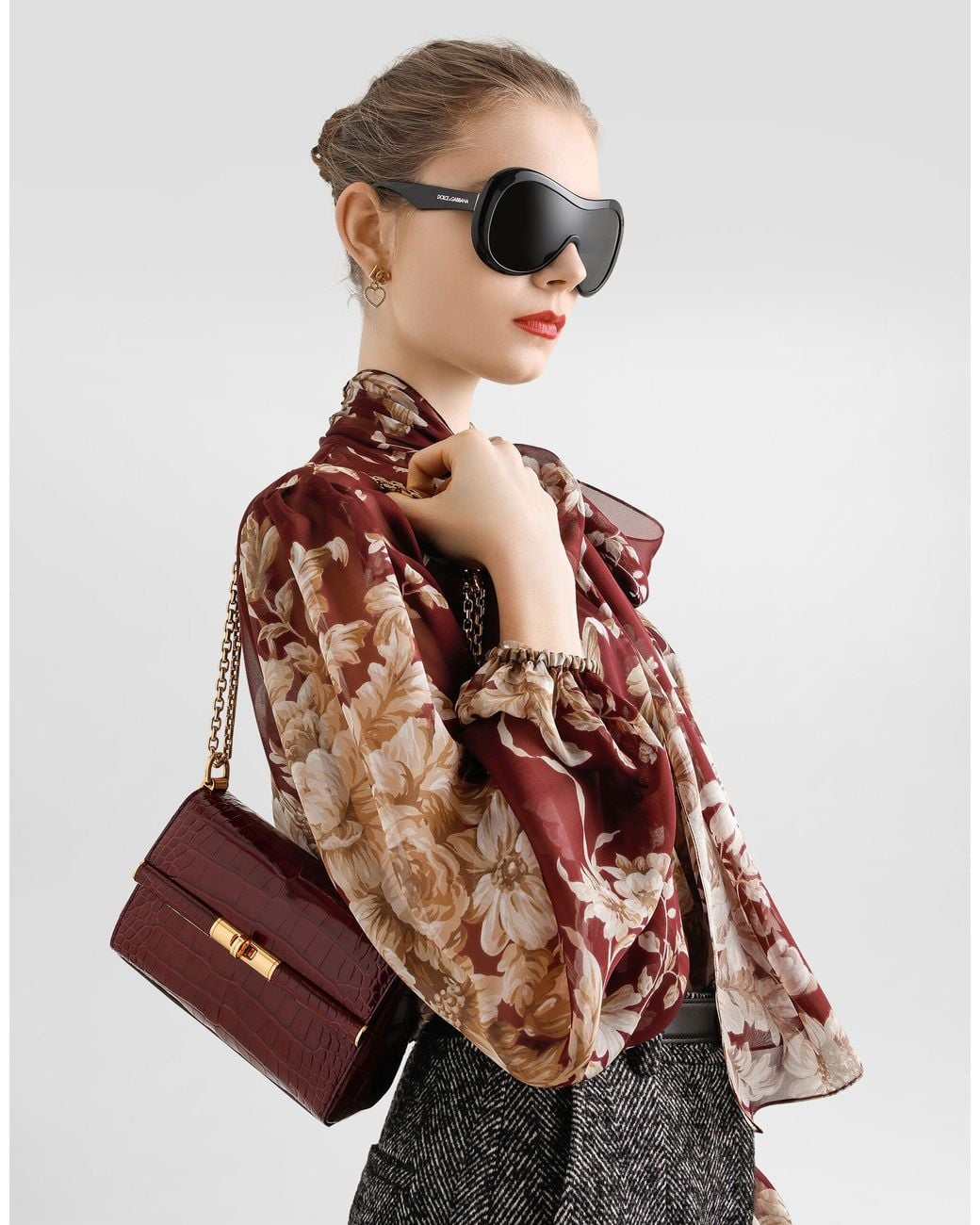 Dolce & Gabbana Red Marlene City Mini Bag