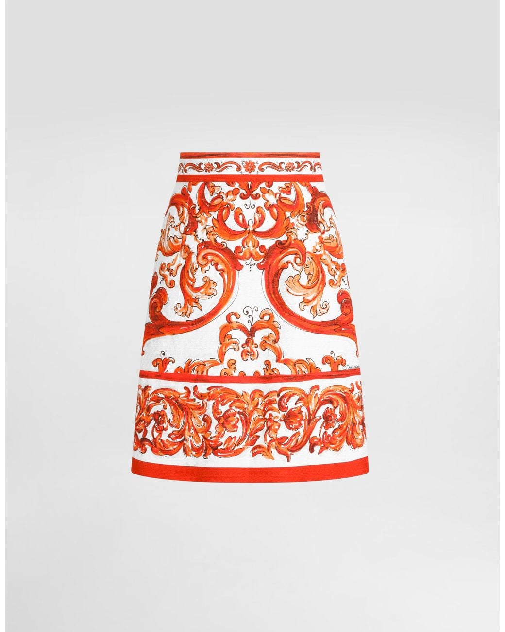 Dolce & Gabbana White Miniskirt