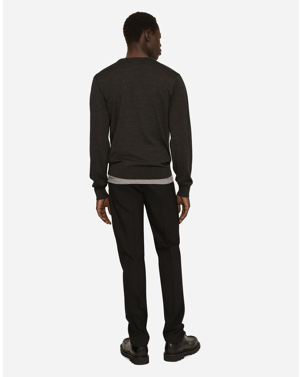 Pull Girocollo Dolce & Gabbana pour homme en coloris Black