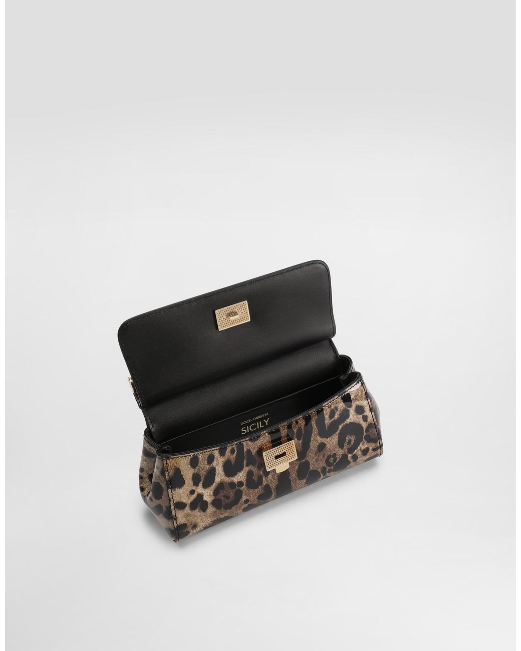 KIM DOLCE&GABBANA Borsa a mano Sicily piccola di Dolce & Gabbana in Multicolor