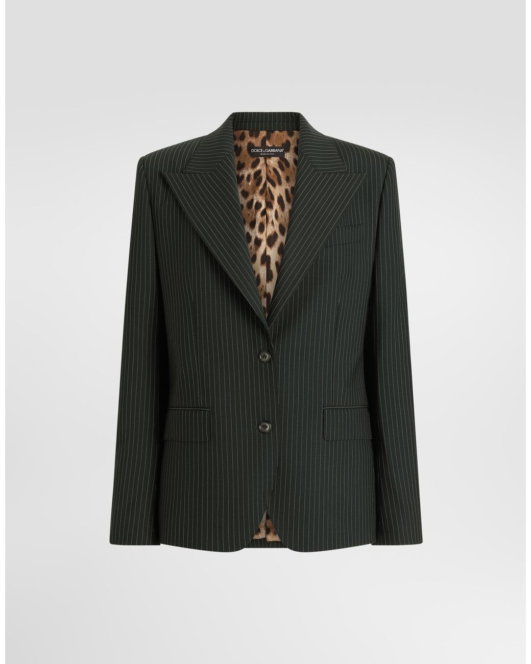 Dolce & Gabbana Black Linda Single-Breasted Jacket