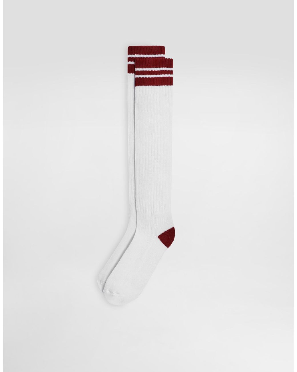Dolce & Gabbana White Ribbed Socks for men
