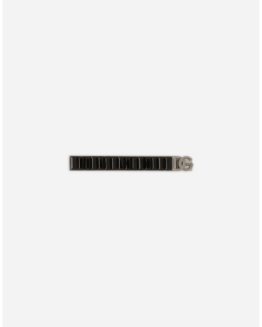 Dolce & Gabbana White Metal Tie Clip for men