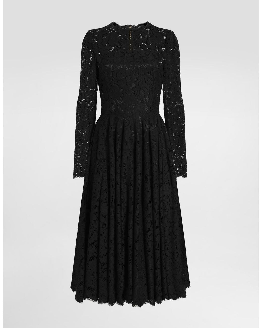 Dolce & Gabbana Black Lace Dress