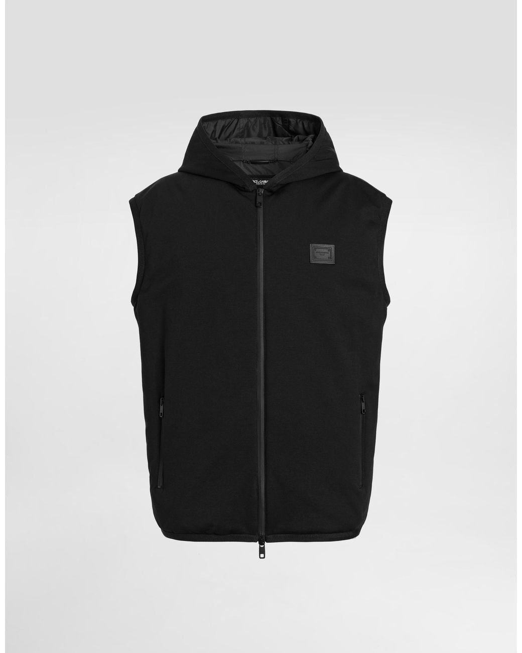 Dolce & Gabbana Black Giubbotto for men