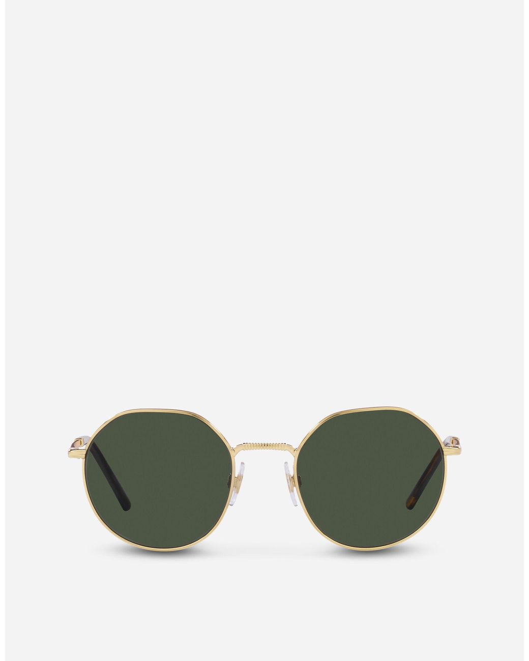 Dolce & Gabbana Gros Grain Sunglasses in Gold (Metallic) for Men | Lyst