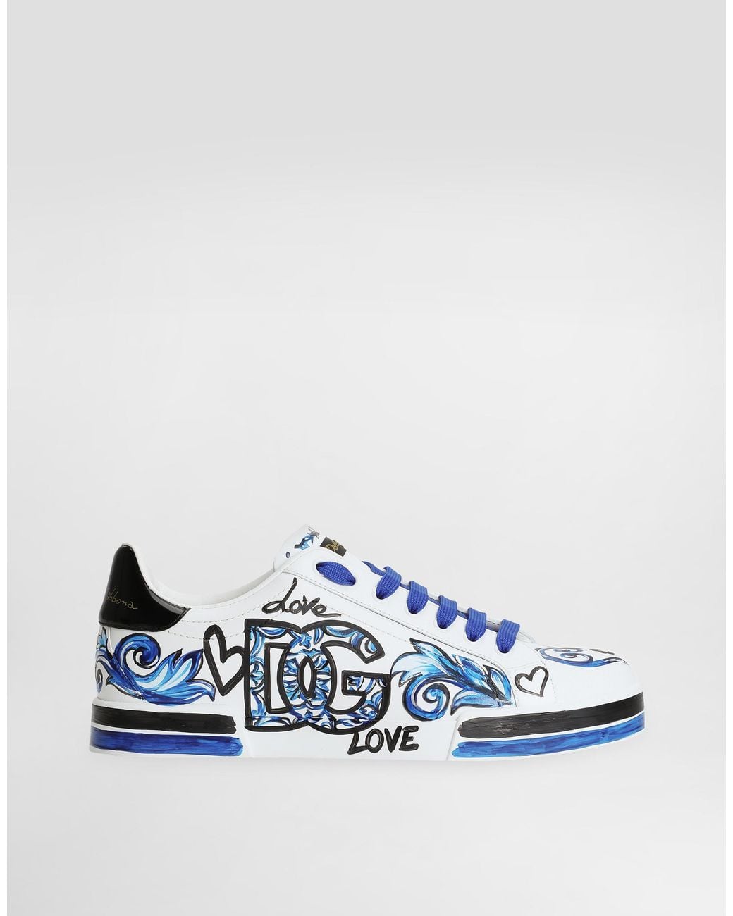 Dolce & Gabbana Blue Limited Edition Portofino Light Sneaker