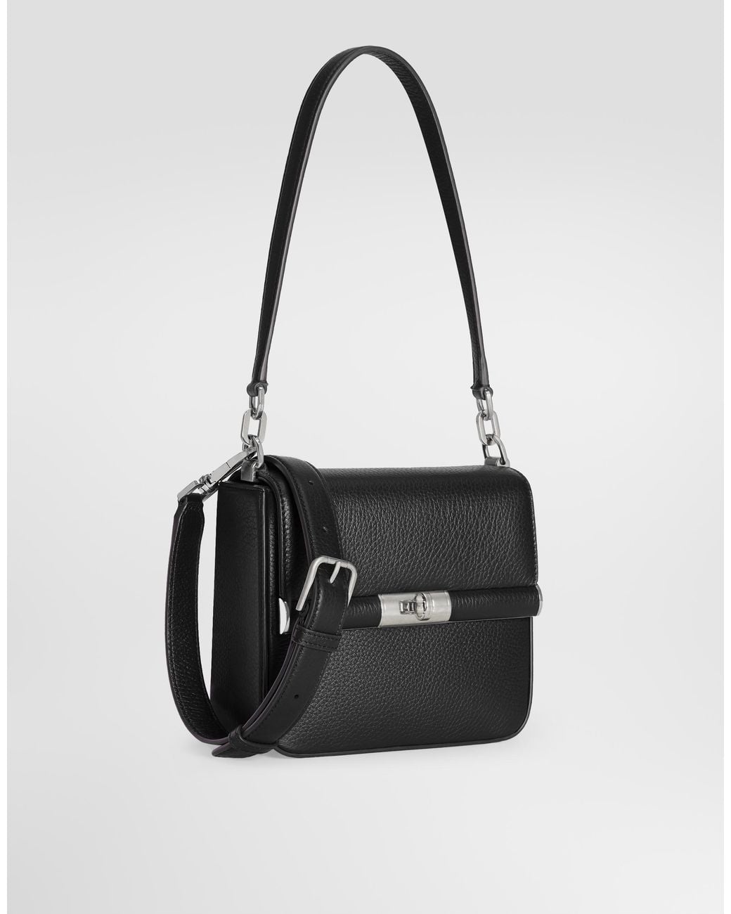 Dolce & Gabbana White Deerskin Bag for men