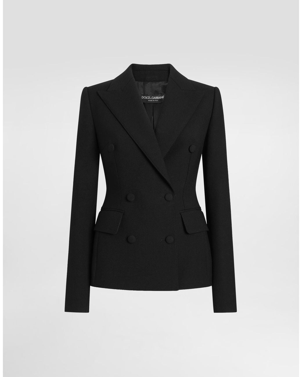 Dolce & Gabbana Black Double-Breasted Jacket