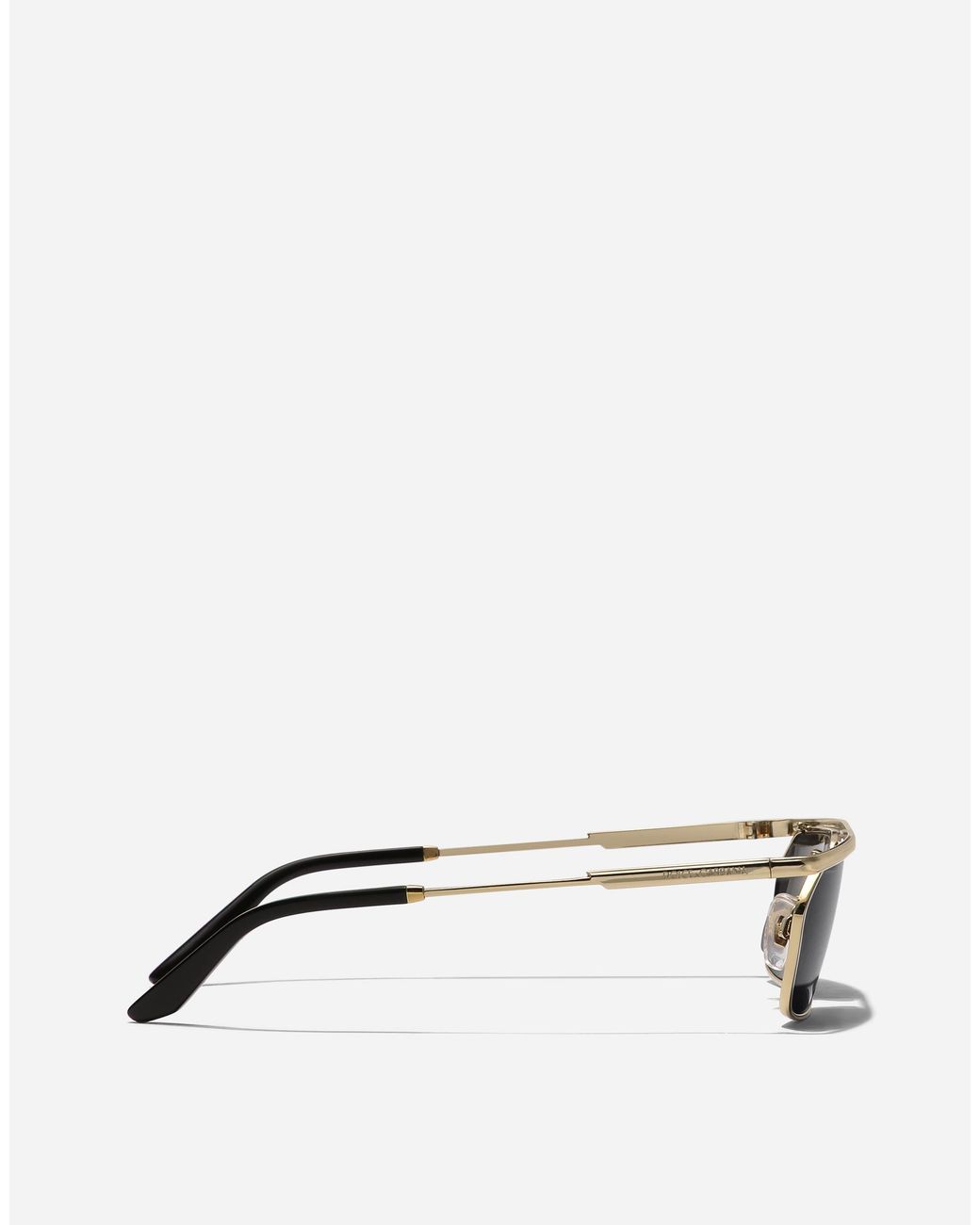 Dolce & Gabbana Gray Metal Classic Sunglasses for men