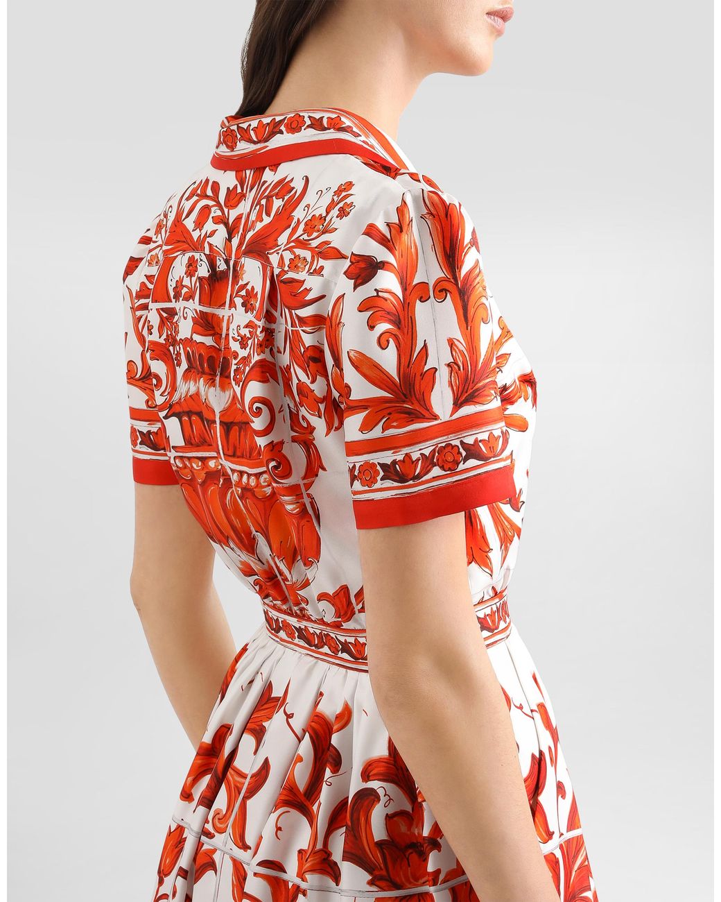 Dolce & Gabbana Red Abito