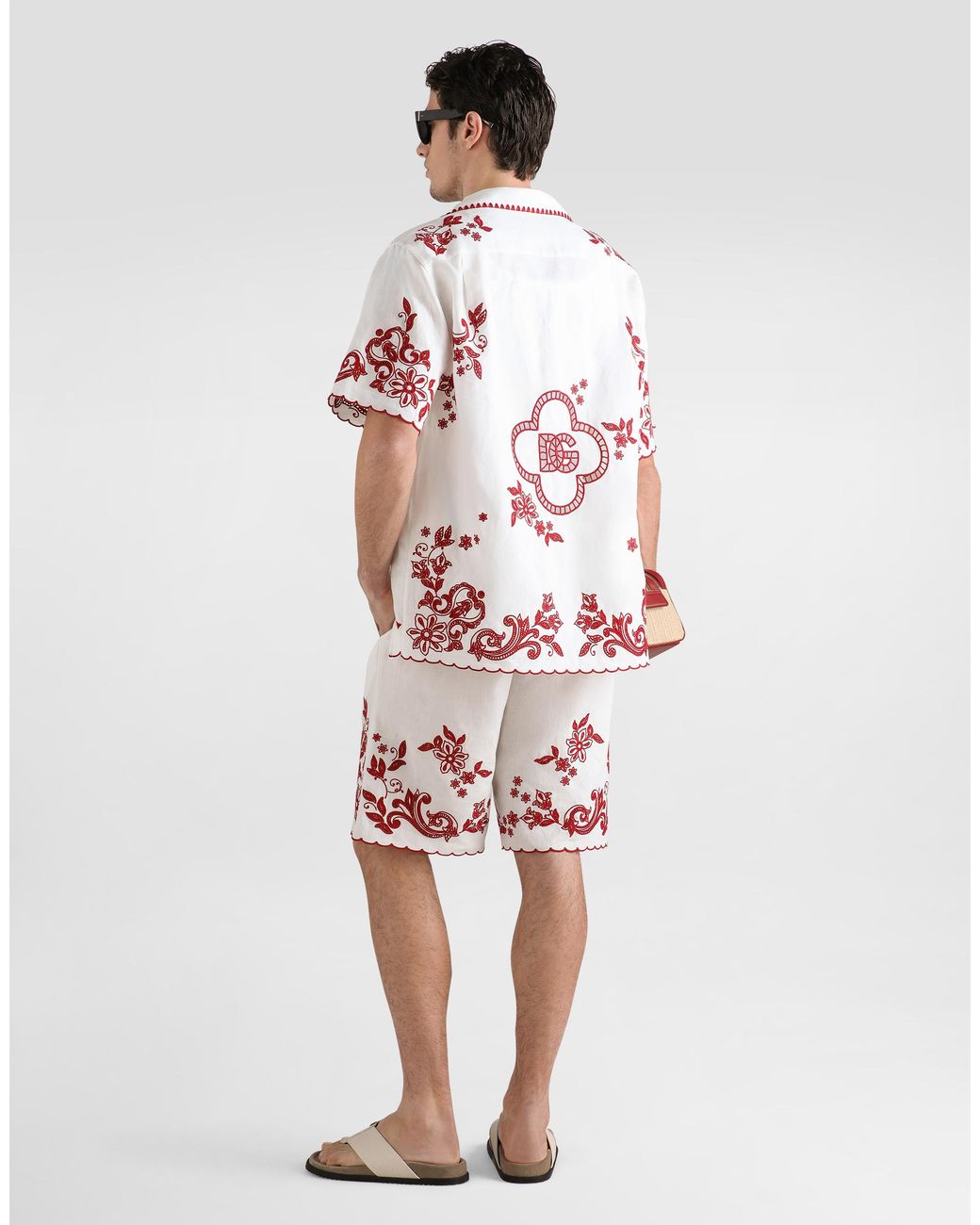 Dolce & Gabbana White Pantalone for men