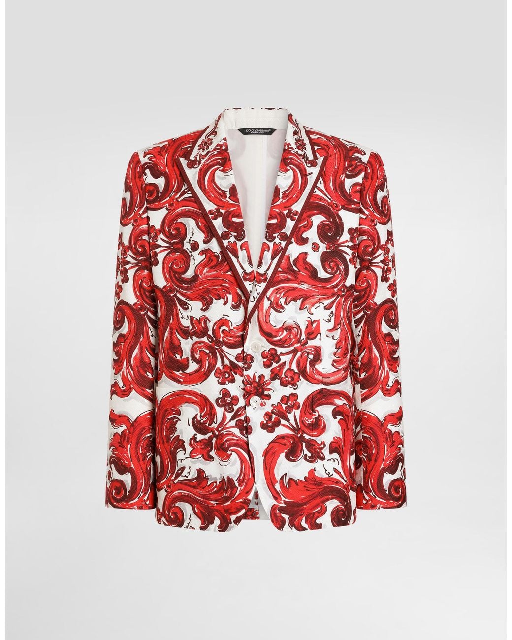 Dolce & Gabbana Red Giacca for men