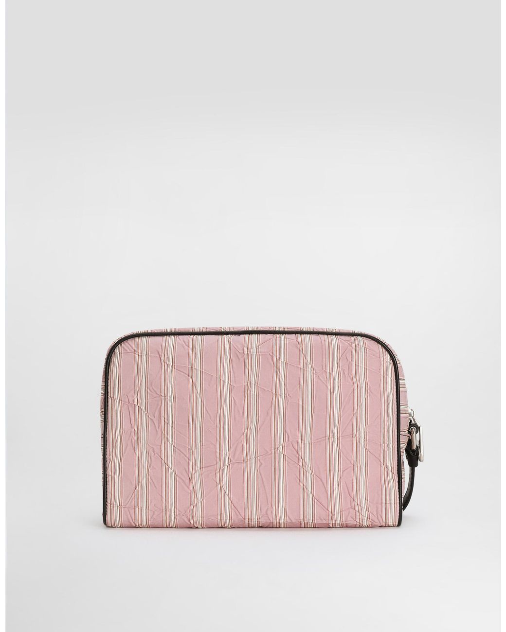 Dolce & Gabbana Multicolor Froissé Fabric Handbag for men