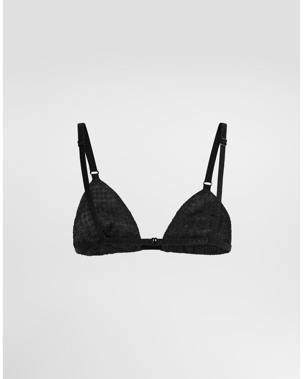 Dolce & Gabbana Multicolor Rhinestoned Bra