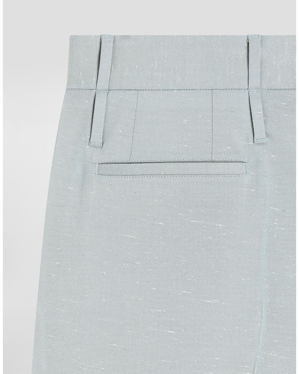 Dolce & Gabbana Blue Shantung Viscose Trousers for men