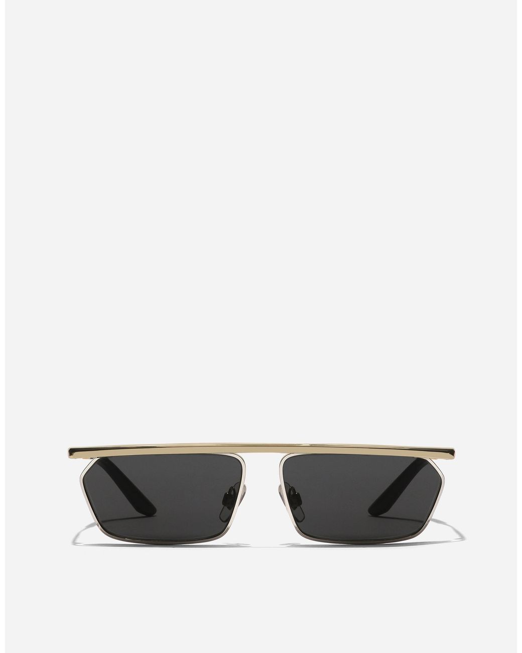 Dolce & Gabbana Gray Metal Classic Sunglasses for men