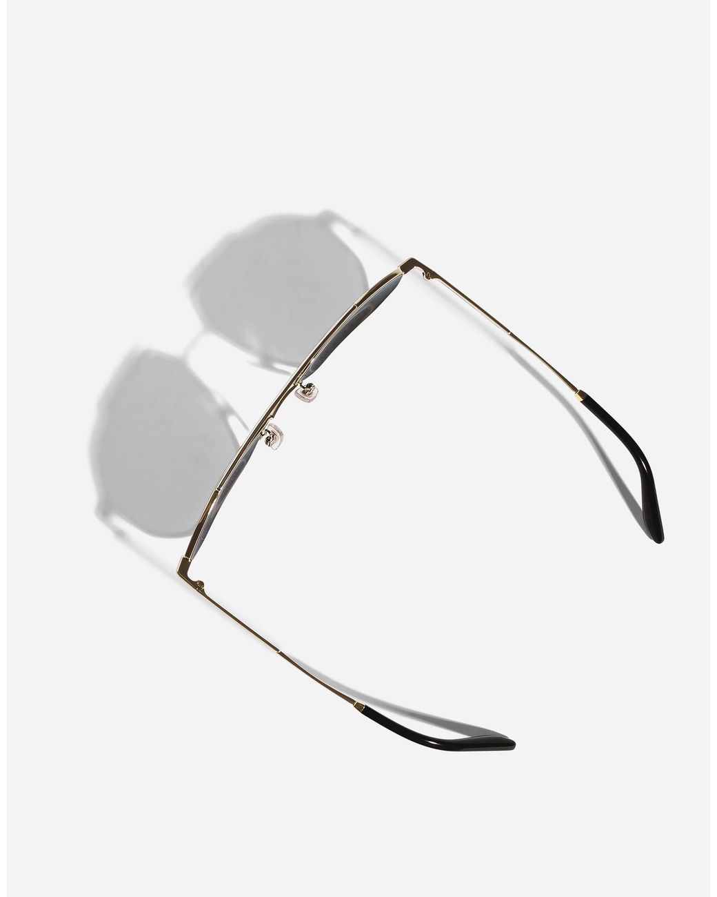 Dolce & Gabbana Gray Metal Classic Sunglasses for men