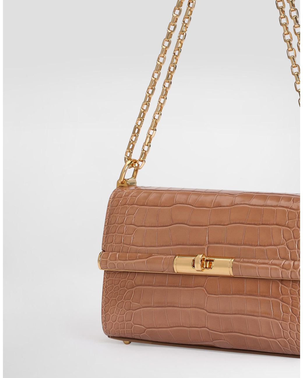 Dolce & Gabbana White Marlene City Mini Shoulder Bag