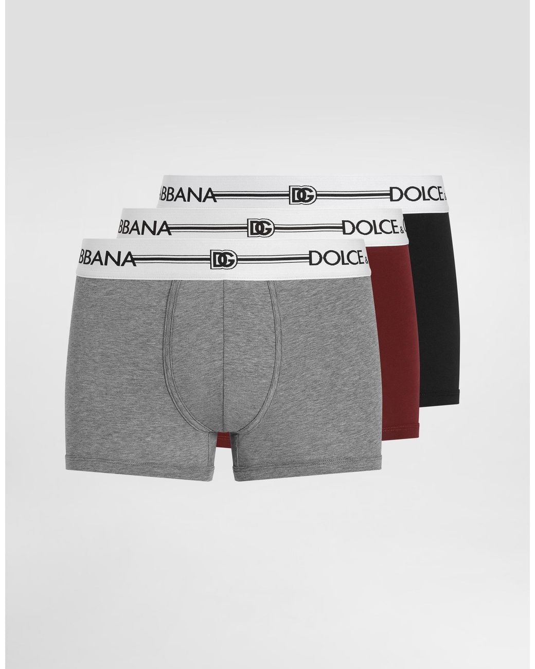 Dolce & Gabbana Gray Regular Boxer for men