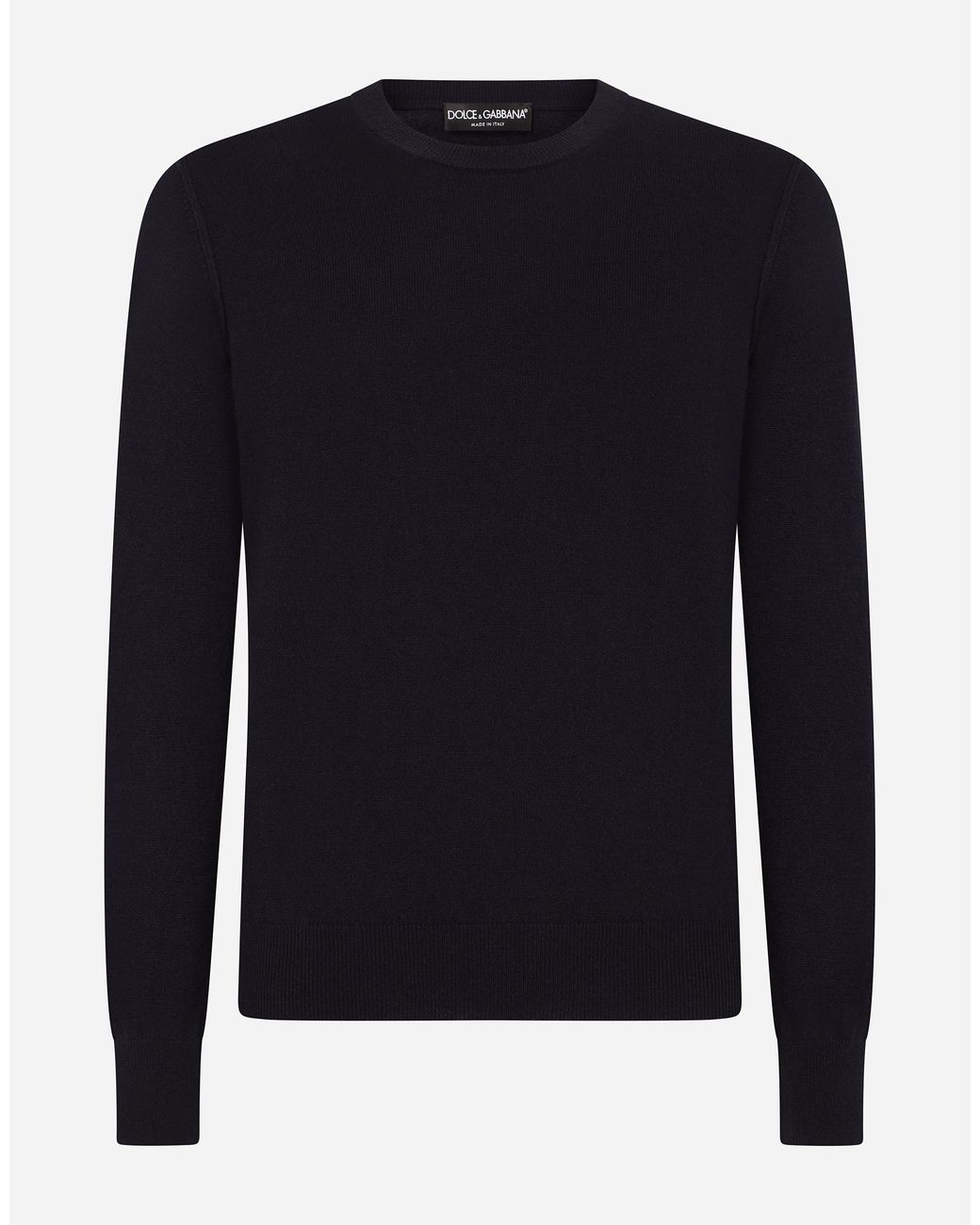 Dolce & Gabbana Blue Pull Girocollo for men