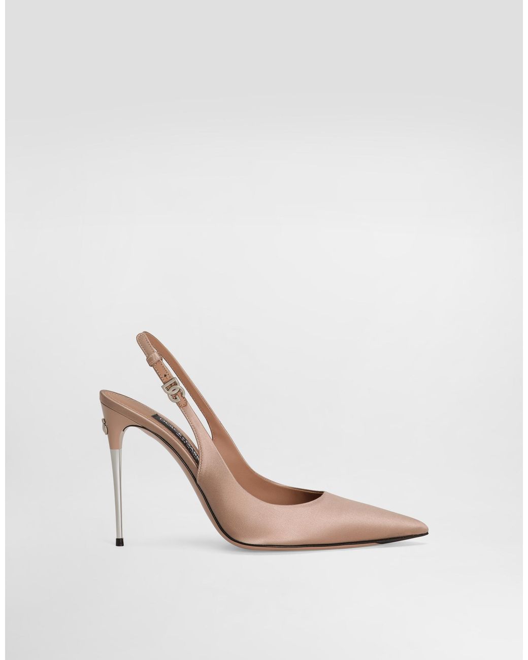 Dolce & Gabbana White Slingback