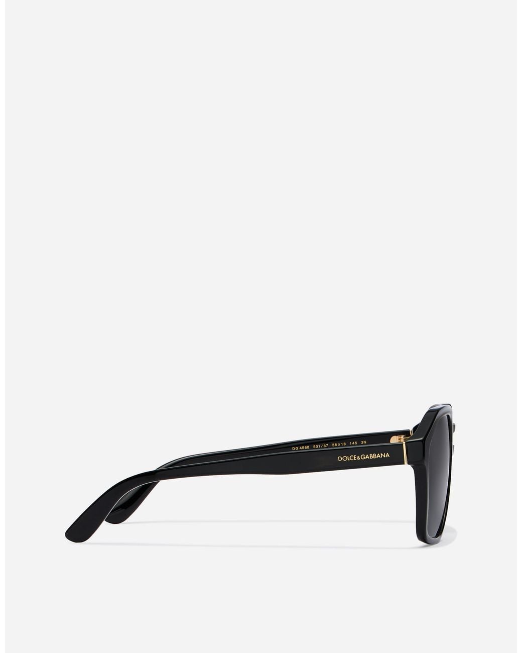 Dolce & Gabbana Black Occhiale Sole-202609 for men