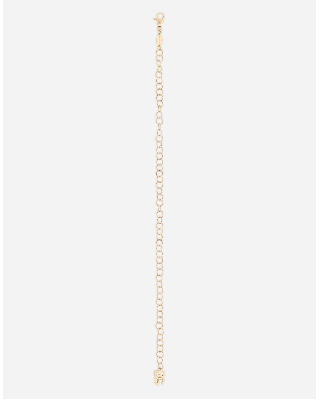 Dolce & Gabbana Metallic Lettering Bracelet18-Carat
