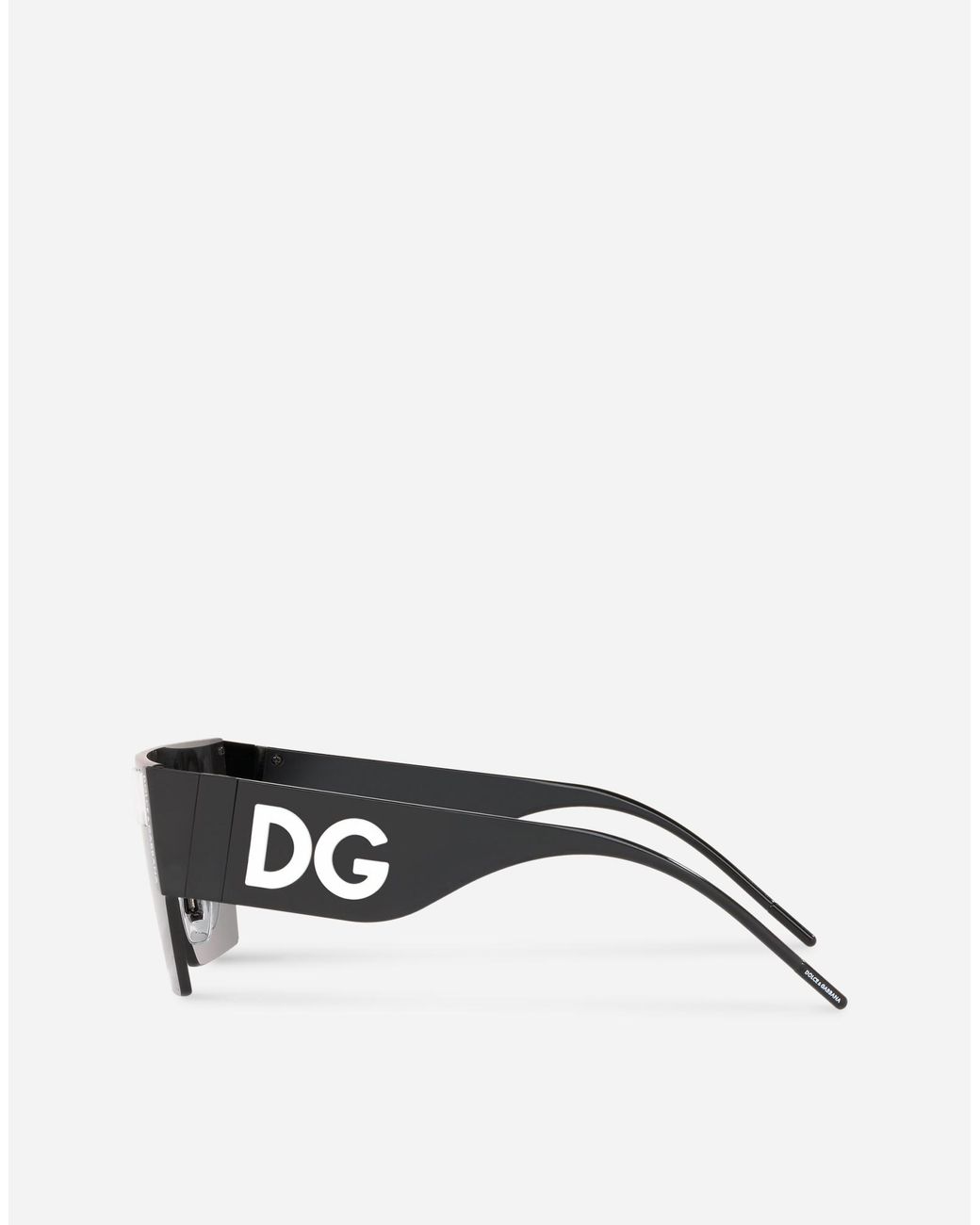 Dolce & Gabbana Gray Dg Logo Sunglasses for men