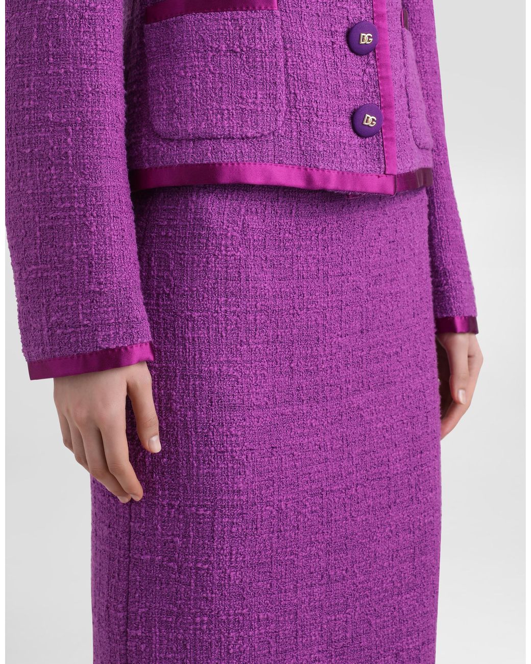 Dolce & Gabbana Purple Dolce & Gabbana Skirts