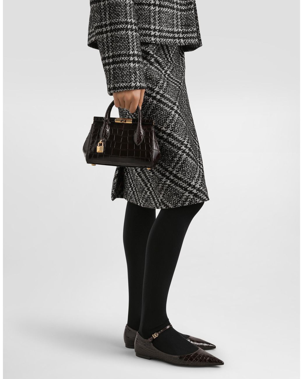 Dolce & Gabbana Black Marlene Day Mini Handbag