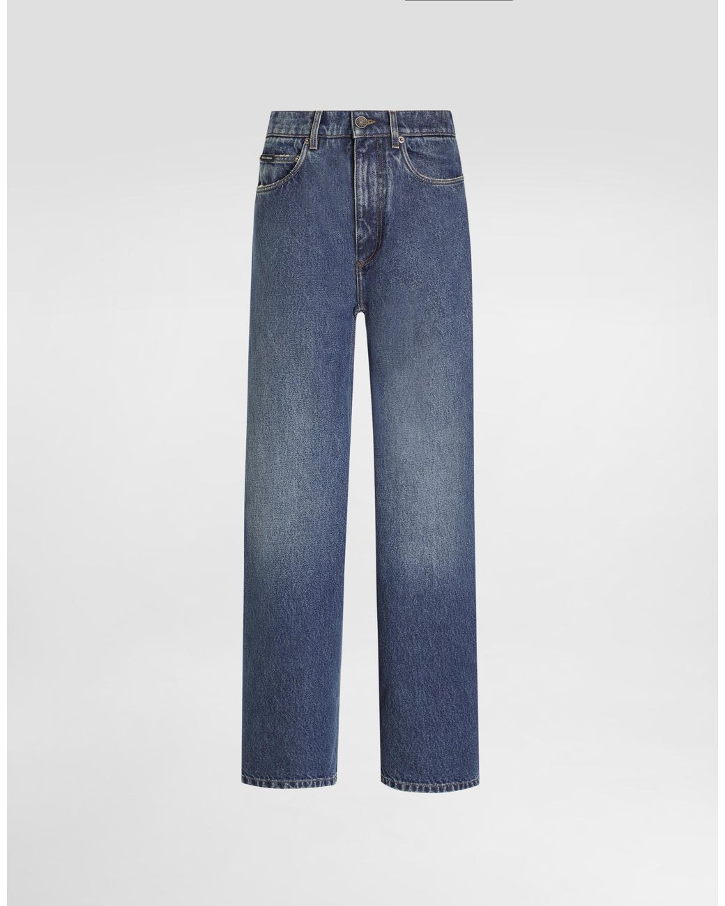 Dolce & Gabbana Blue 5-Pocket Denim Trousers
