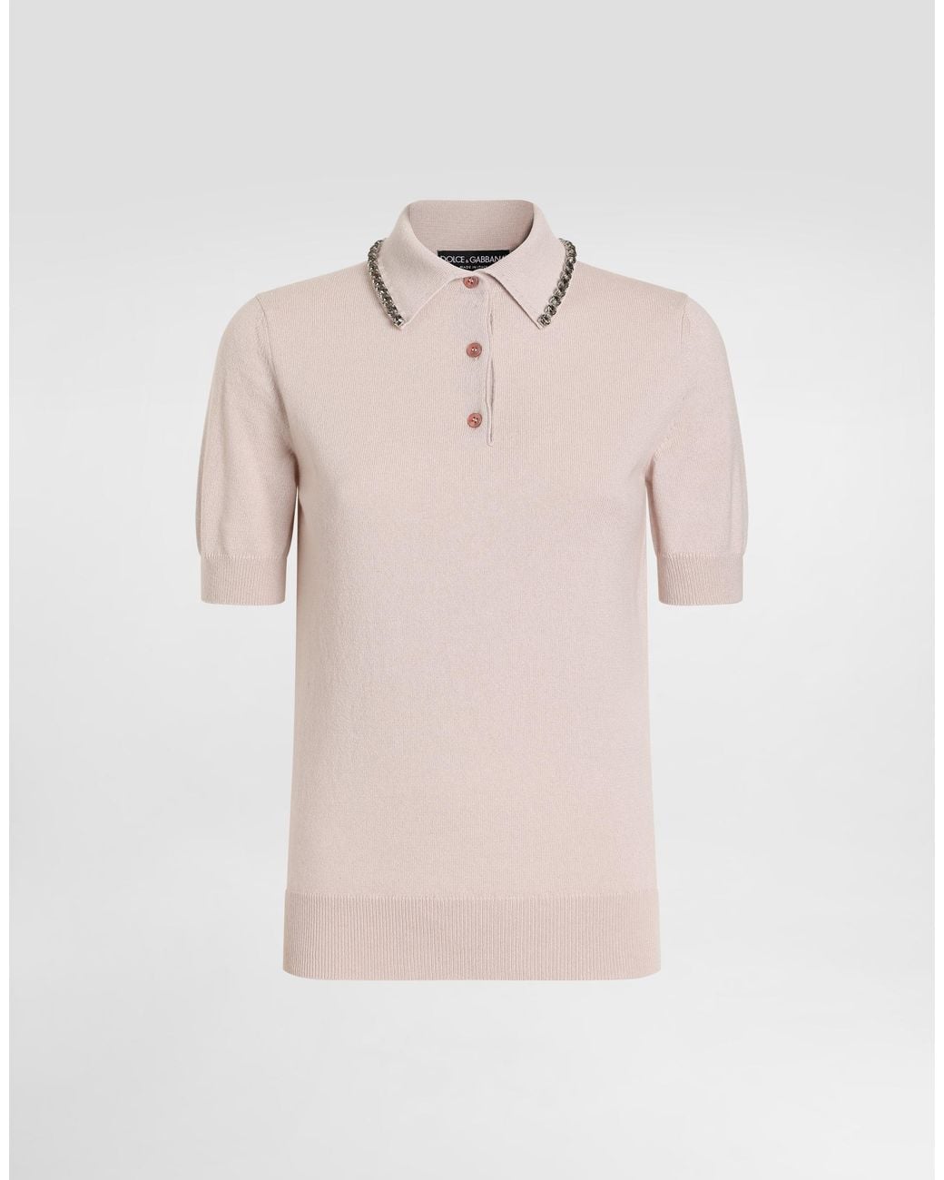 Dolce & Gabbana Natural Polo Manica Corta