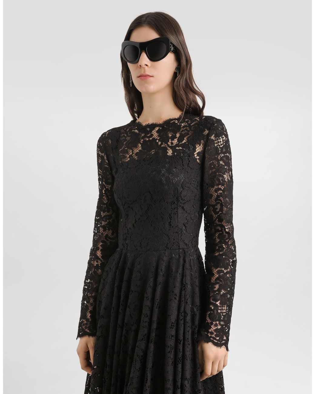 Dolce & Gabbana Black Lace Dress