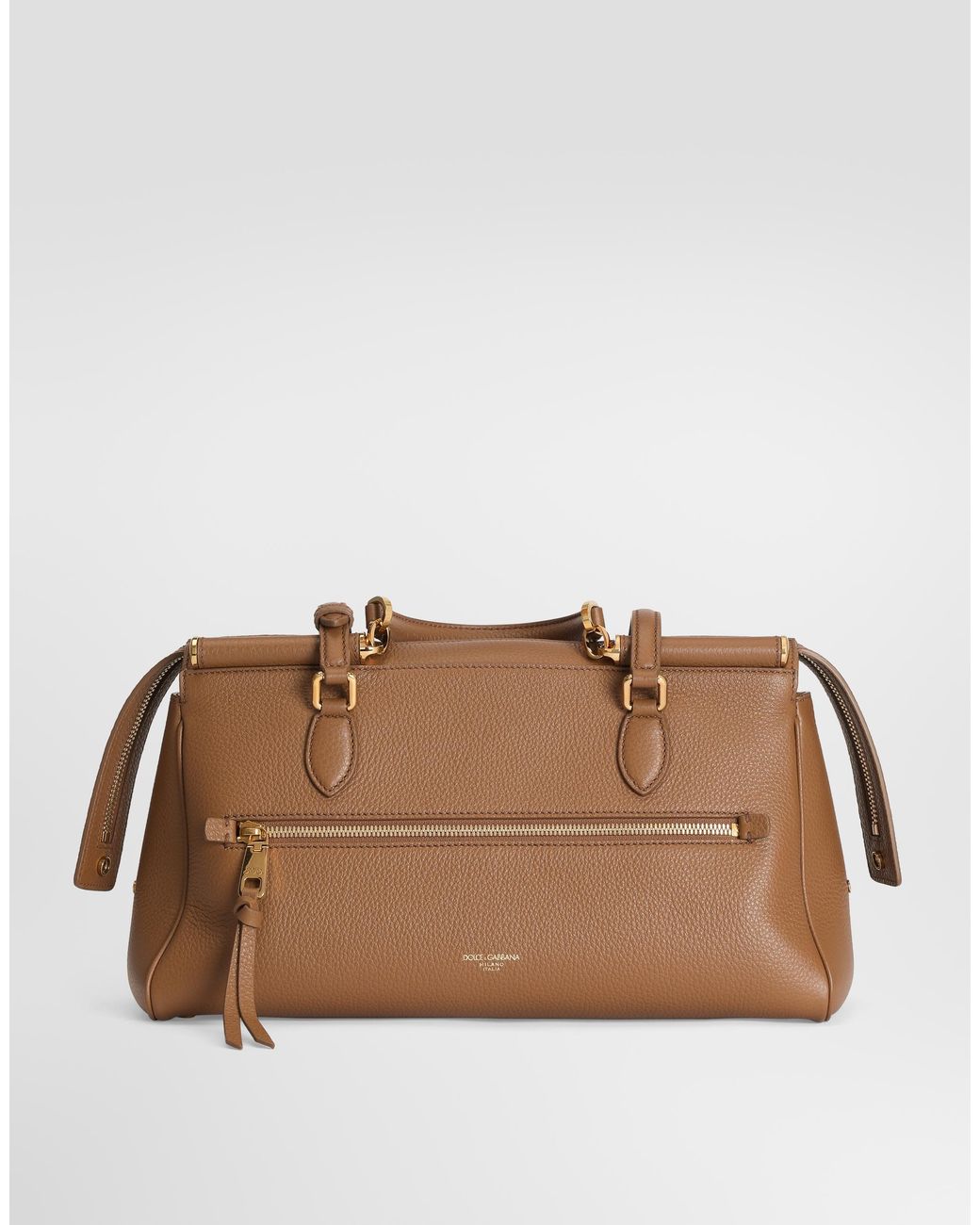 Dolce & Gabbana Brown Medium Vittoria Handbag