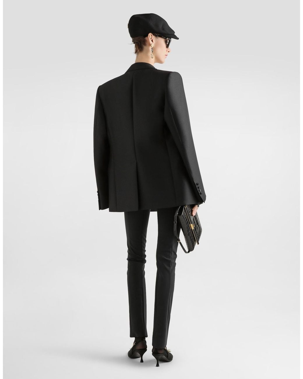 Dolce & Gabbana Black Double-Breasted Jacket