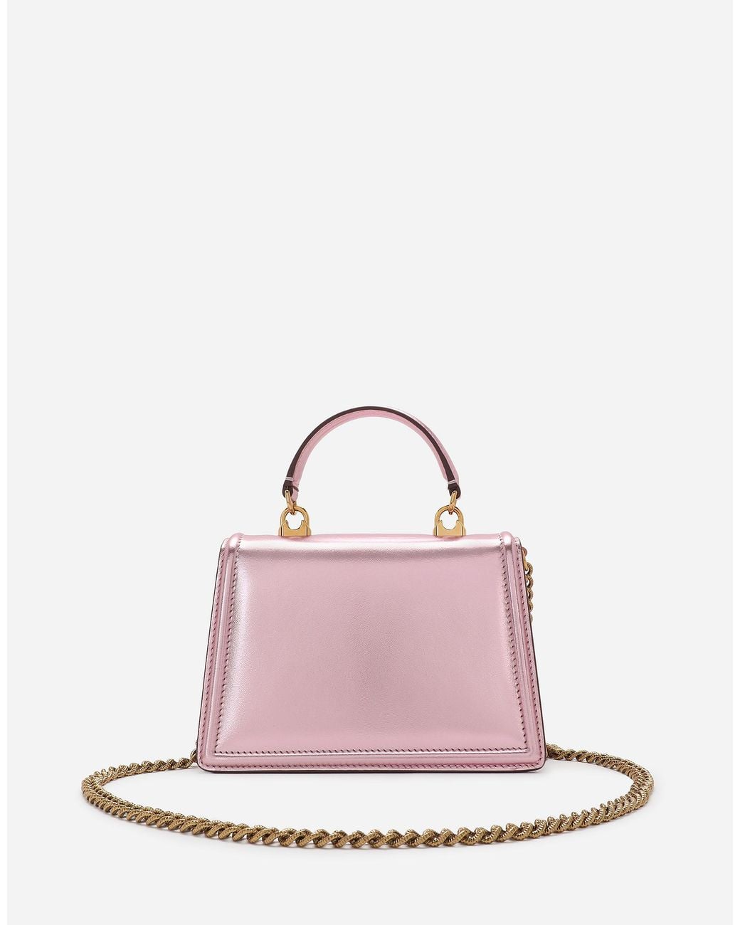 Top Handle Devotion Piccola di Dolce & Gabbana in Pink