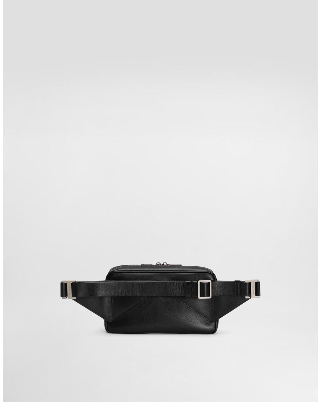 Dolce & Gabbana White Calfskin Crossbody Bag for men