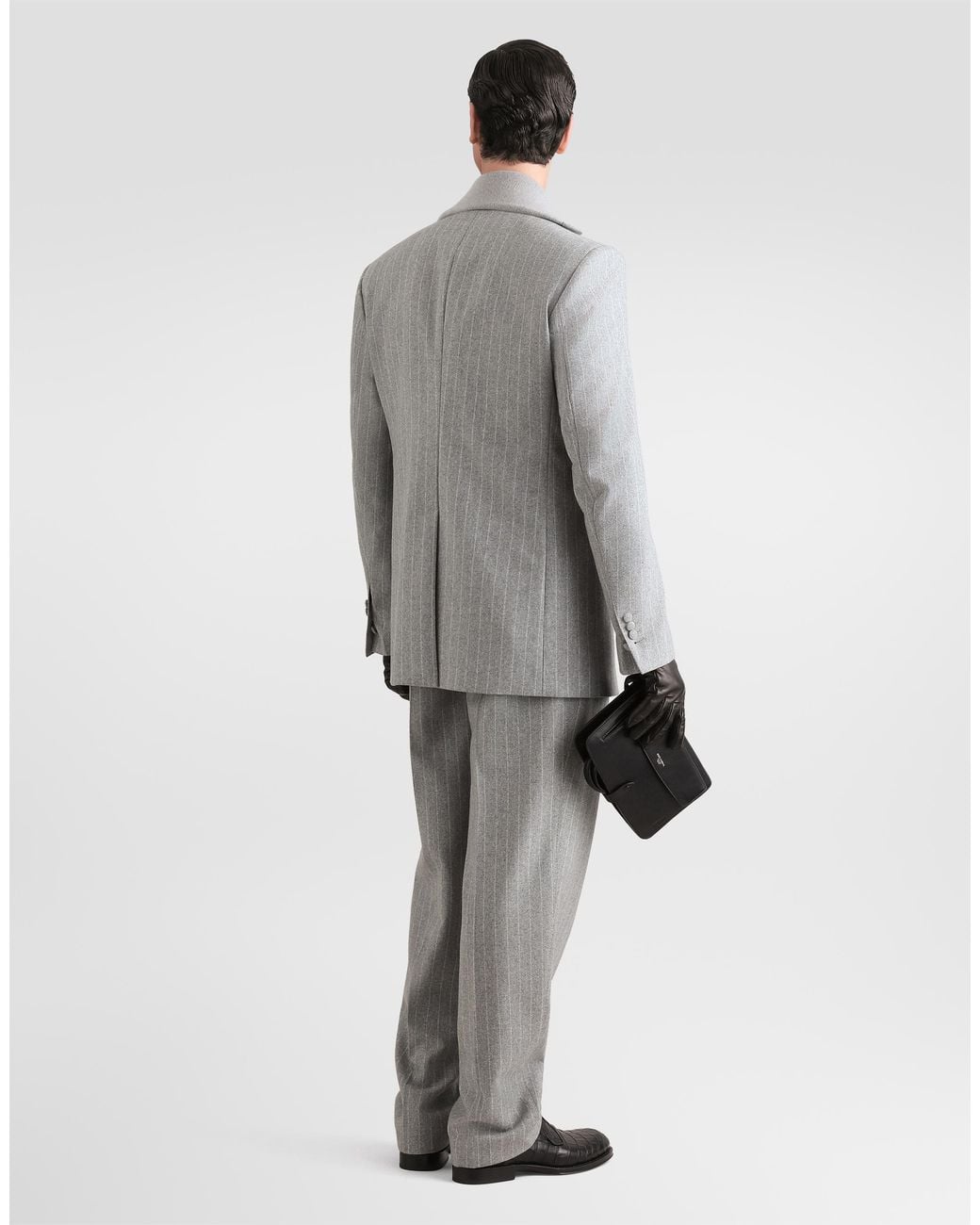 Dolce & Gabbana Gray Martini Single-Breasted Jacket for men