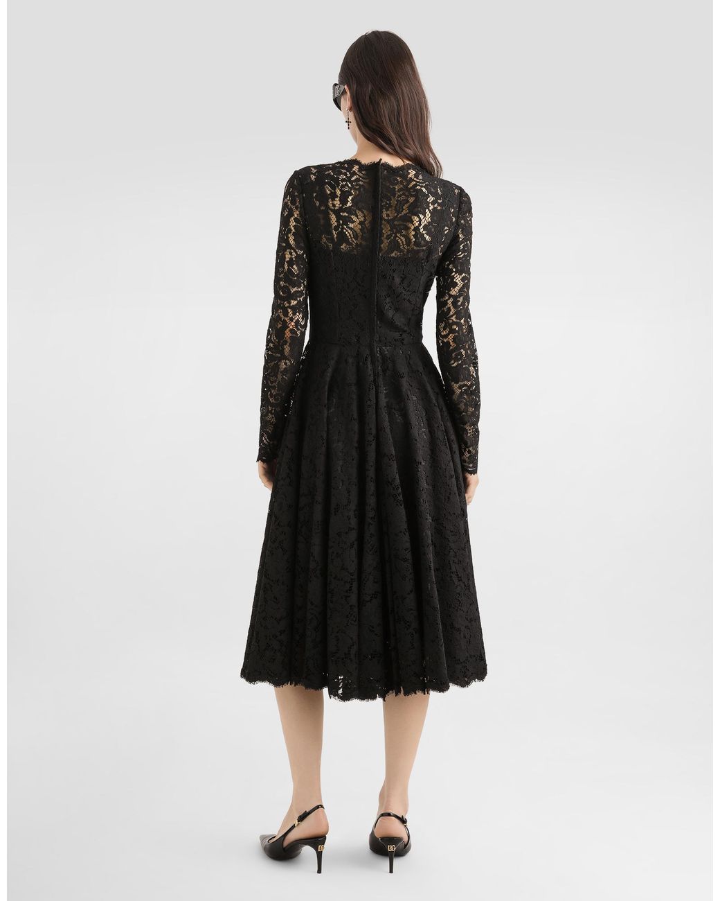Dolce & Gabbana Black Lace Dress
