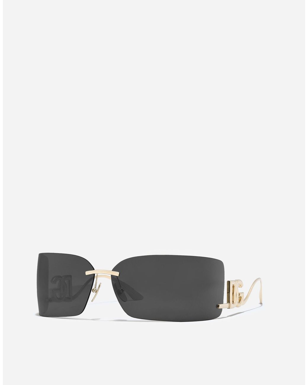 Dolce & Gabbana Gray Sonnenbrille Statement